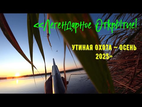 Видео: «Легендарное Открытие! Утиная Охота — Осень 2025»