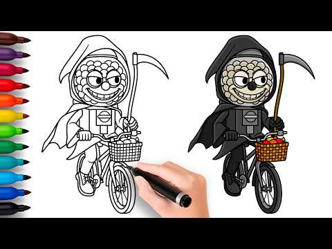 Видео: КАК НАРИСОВАТЬ МИЕТЕТЕЙРА БИСИКЛЕТЕЙРА из Итальянские Животные Мем