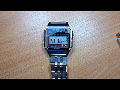 Видео: Часы Электроника 5 возрастом 35 лет