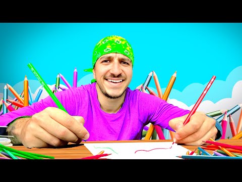 Видео: Рисувам с ВСЕКИ ЕДИН МОЛИВ от кутията на ИТА..😲