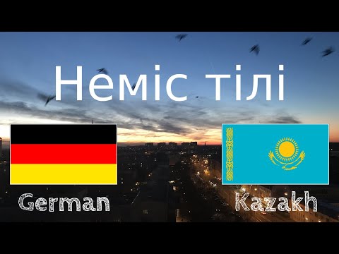 Видео: Ұйқыға дейін үйреніңіз - Неміс тілі (Тіл иесі)  - әуенсіз
