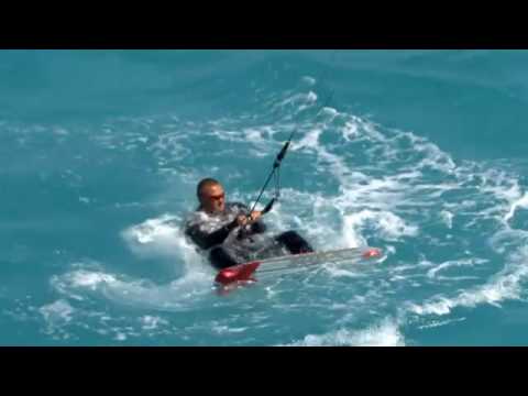 Видео: Тренировка водного старта на кайте