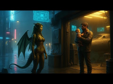 Видео: Ночью в дверь постучала женщина-дракон… механик с младенцем открыл | научная фантастика