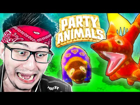 Видео: ЧЕРНЫЕ ЗВЕРУШКИ БУЛЛЯТ БЕЛОГО В PARTY ANIMALS