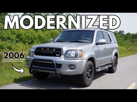 Видео: 7 простых способов модернизировать вашу Toyota Sequoia первого поколения
