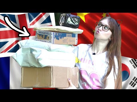 Видео: АНИМЕ фигурки, косплей, косметика из КОРЕИ / распаковка посылок