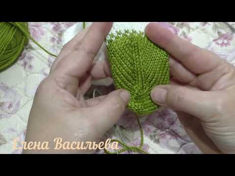 Видео: Вяжем следки и носки от мыска. Быстро и просто//We knit footprints and socks from the toe.
