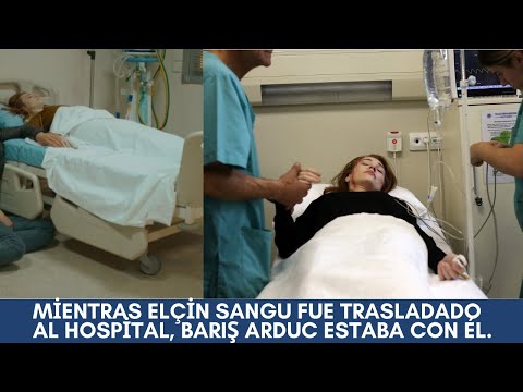 Видео: Пока Эльчин Сангу был доставлен в больницу, с ним находился Барыш Ардуч.