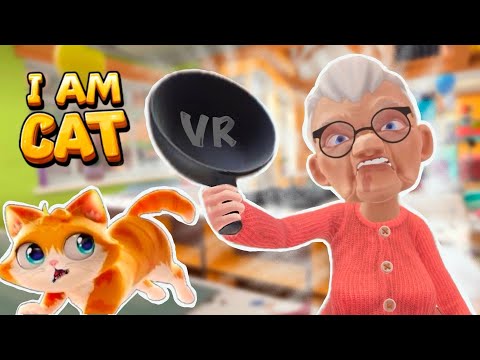 Видео: Я снова КОТ *В ВИРТУАЛЬНОЙ РЕАЛЬНОСТИ!* (I am cat VR)