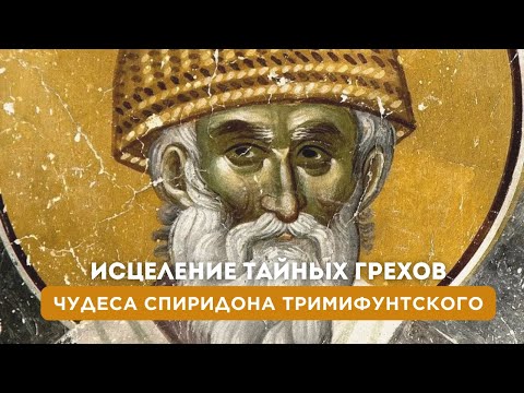 Видео: Чудеса Спиридона Тримифунтского. Исцеление тайных грехов