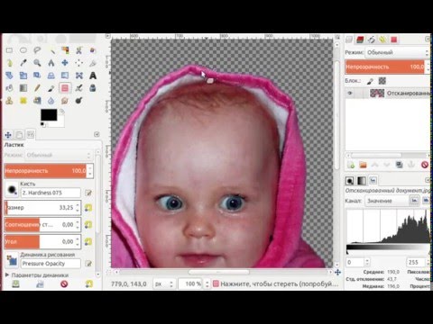 Видео: ЗАМЕНА ФОНА В РЕДАКТОРЕ GIMP.