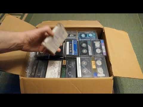 Видео: Посылка из Японии с кассетами № 2 / Package from Japan with cassettes #2