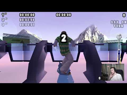 Видео: [1] прохождение SSX on Tour с PSP