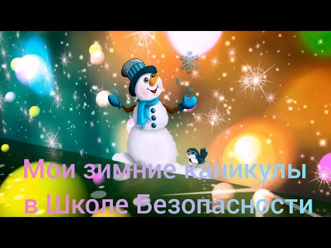 Видео: Онлайн-час по безопасности детей и подростков "Мои зимние каникулы в Школе Безопасности"