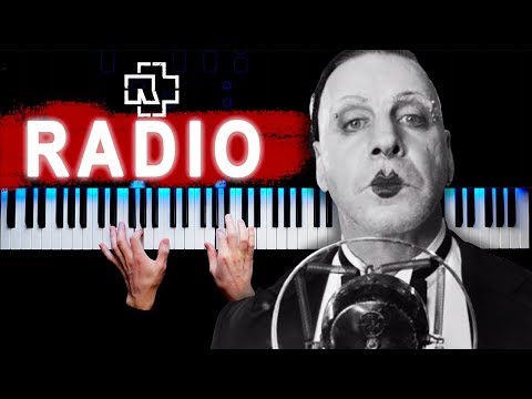 Видео: Rammstein - Radio | На пианино