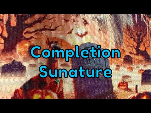 Видео: Завершение алмазной картины от Sunature