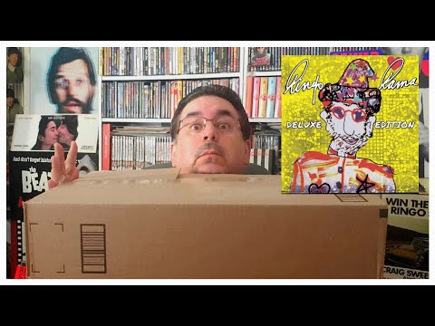 Видео: Распаковка | Цветной винил RINGO RAMA — Ringo Starr Deluxe Edition
