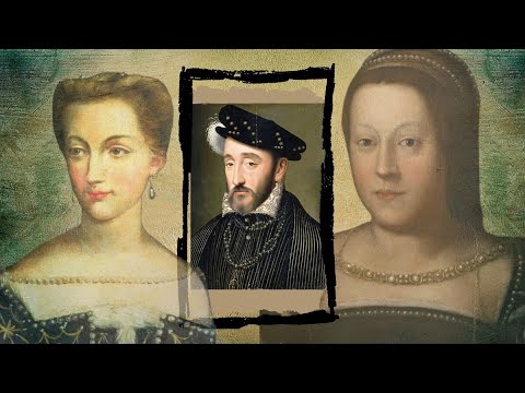 Видео: Как сложилась жизнь втроем у Генриха II Валуа, Дианы де Пуатье и Екатерины Медичи