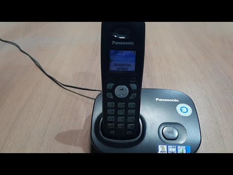 Видео: ремонт радиотелефона Panasonic KX-TG8011CA