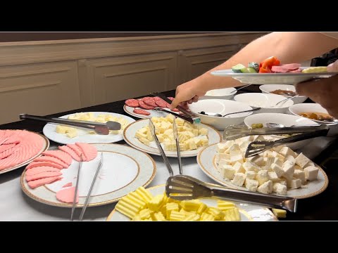 Видео: QUBA.ЗАВТРАК В ОТЕЛЕ CENNET BAĞI QUBA