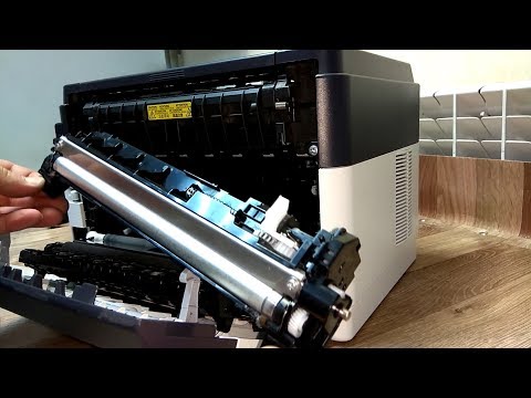 Видео: Kyocera FS -1040 / 1060 Подкачка, подмес, добавление тонера