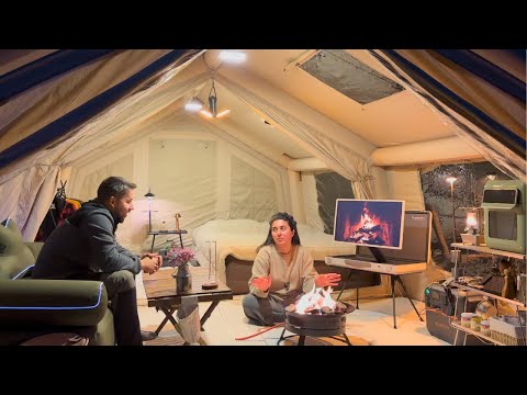 Видео: Роскошный кемпинг в комфорте 5-звездочного отеля с нашей новой палаткой