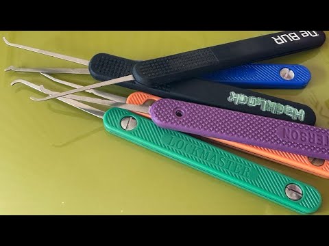 Видео: Лучший набор отмычек для новичка! #tool #lockpicking