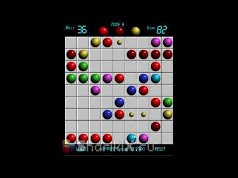 Видео: Игра в шарики Линии 98 (Цветные Линии)