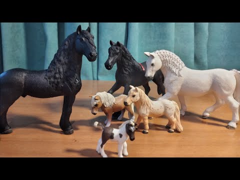 Видео: Распаковка посылки с фигурками schleich