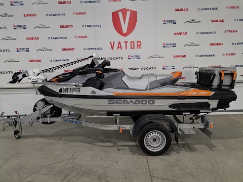 Видео: Гидроцикл BRP (SEA-DOO) FISH PRO 2022