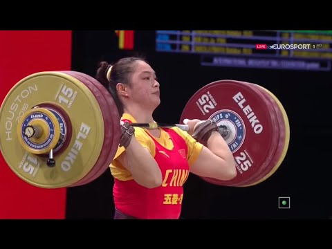 Видео: 2015 World Weightlifting Championships, Women 75 kg \ Тяжелая Атлетика. Чемпионат Мира