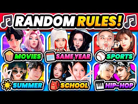 Видео: Сохраните одну песню K-POP: случайные правила 🎲 Категории K-POP | K-POP GAME 2025