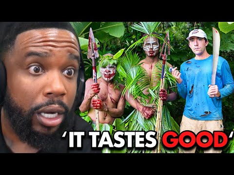 Видео: Он исследовал остров людоедов-каннибалов…