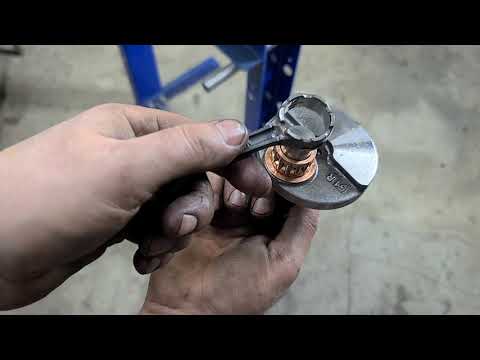 Видео: Перепресовка коленвала скутера + центровка  балансировка