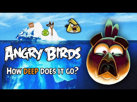 Видео: Объяснение айсберга Angry Birds