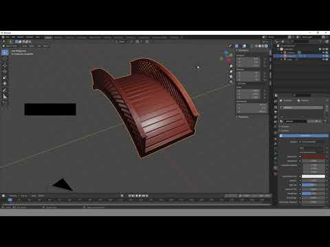 Видео: Как сделать мост в блендере | как сделать мост в 3d программе blender | Мост в 3д | 3d мост
