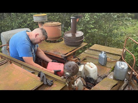 Видео: Заводим комбайн Енисей спустя 5 лет!! что-то пошло не по плану !! 