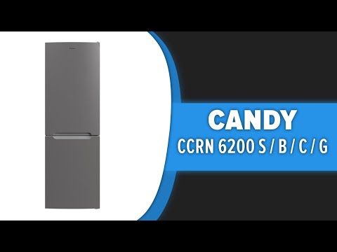 Видео: Холодильник Candy CCRN 6200 S / B / C / G