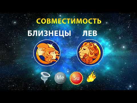 Видео: БЛИЗНЕЦЫ и ЛЕВ 🌀🔥 СОВМЕСТИМОСТЬ ЗНАКОВ ЗОДИАКА Мужчины и Женщины