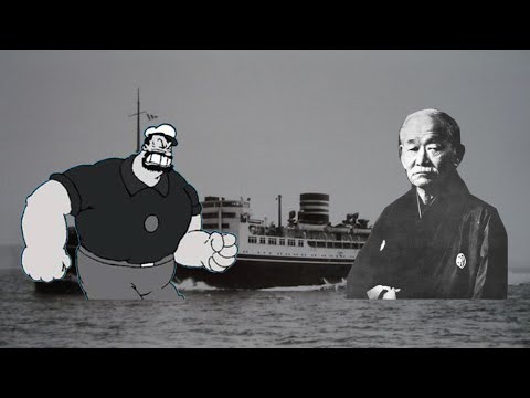 Видео: ЭПИЧНЫЙ бой Дзигоро Кано против русского моряка на корабле