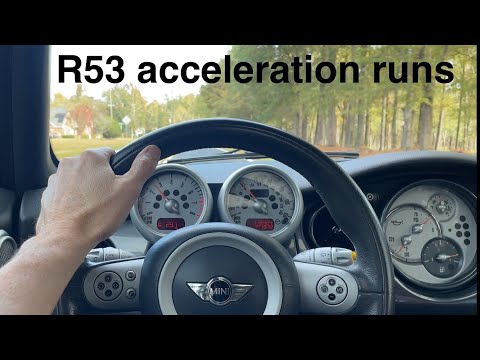 Видео: Возможности ускорения POV R53 Cooper S
