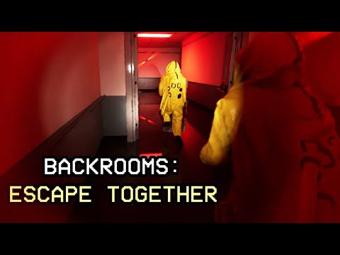 Видео: Безумный побег от монстра \ Жуткие клоуны \ Backrooms: Escape Together с друзьями\#4