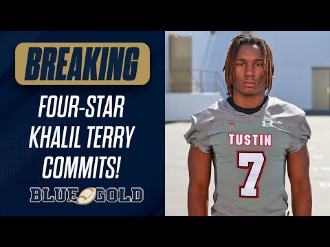 Видео: 🚨 Четырехзвездочный защитник Халил Терри переходит в Нотр-Дам, а не в Южно-Калифорнийский универс...