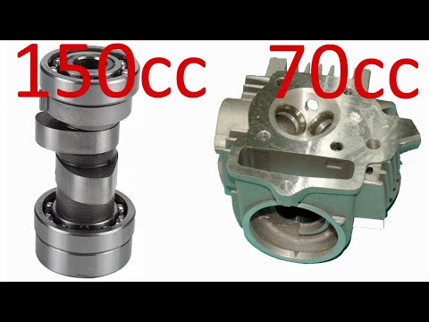 Видео: Спортивный распредвал в 70 кубов мопеда альфа. Возможно ли поставить