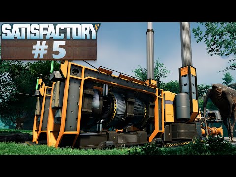 Видео: Угольный генератор // Satisfactory #5