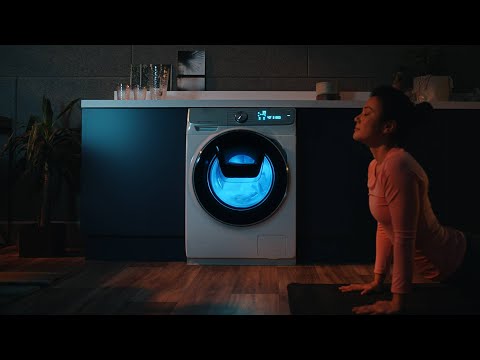 Видео: Мягкий звук стиральной машины на черном экране 8 часов