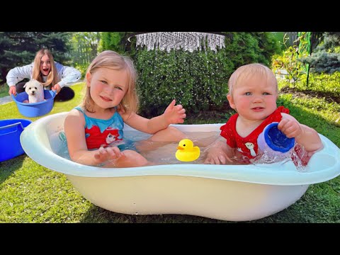 Видео: влог: УСТРОИЛИ ДОЧКАМ АКВАПАРК НА УЛИЦЕ | ЗВЕРОПАПА ВЕРНУЛСЯ ИЗ БОЛЬНИЦЫ