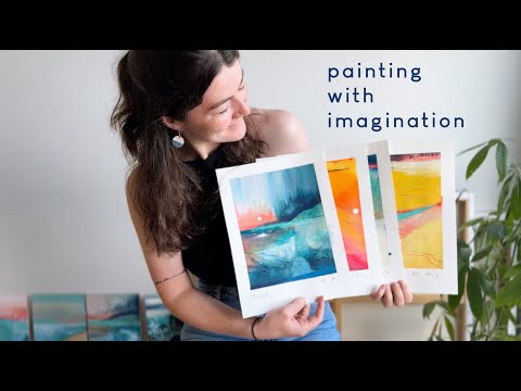 Видео: Как развить воображение | 3 творческих упражнения | Рисуйте абстрактные картины вместе со мной