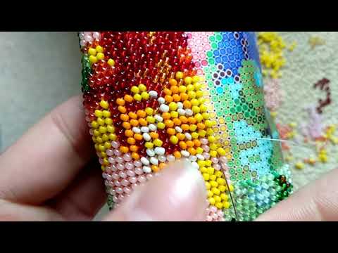 Видео: ВИШИВКА БІСЕРОМ "Фрукти". Beadwork