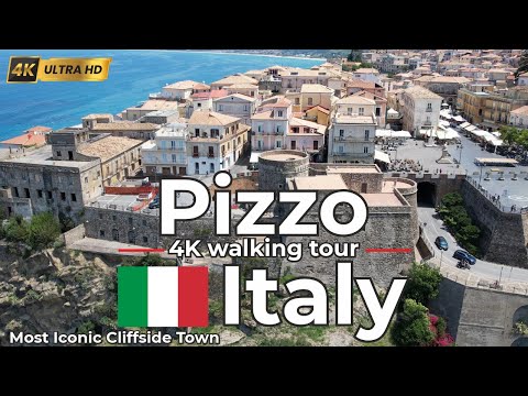 Видео: 🇮🇹 Пиццо, ИталияПешеходная экскурсия в формате 4K по жемчужине побережья Калабрии
